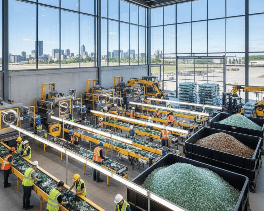 Glass Recycling Services in Winnipeg